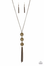 Load image into Gallery viewer, Triple Shimmer Brass Necklace