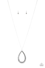 Load image into Gallery viewer, Big Ticket Twinkle Silver Necklace
