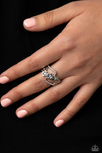 Load image into Gallery viewer, Captivating Corsage Blue Ring