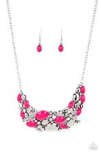 Load image into Gallery viewer, Contemporary Calamity Pink Necklace