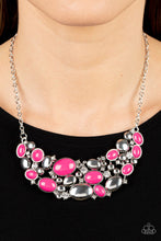 Load image into Gallery viewer, Contemporary Calamity Pink Necklace