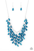 Load image into Gallery viewer, Garden Fairytale Blue Necklace