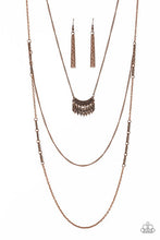 Load image into Gallery viewer, Homestead Harvest Copper Necklace