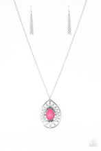 Load image into Gallery viewer, Summer Sunbeam Pink Necklace