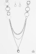 Load image into Gallery viewer, RING Down The House Silver Lanyard