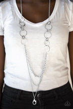 Load image into Gallery viewer, RING Down The House Silver Lanyard