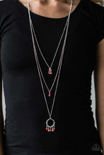 Load image into Gallery viewer, Texas Tempest Red Necklace