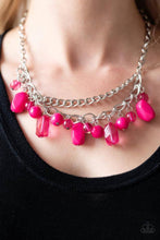 Load image into Gallery viewer, Brazilian Bay Pink Necklace