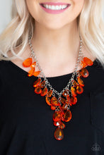 Load image into Gallery viewer, Irresistible Iridescence Orange Necklace