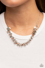 Load image into Gallery viewer, Fearlessly Floral Orange Necklace