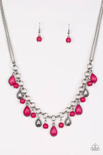 Load image into Gallery viewer, Welcome To Bedrock Pink Necklace