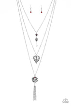 Load image into Gallery viewer, Love Opens All Doors Red Necklace