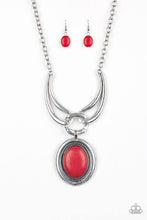 Load image into Gallery viewer, Divide And RULER Red Necklace