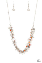 Load image into Gallery viewer, Fearlessly Floral Orange Necklace