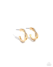 Load image into Gallery viewer, Horoscopic Helixes Gold Earring