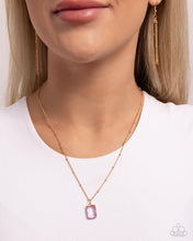 Load image into Gallery viewer, Suave Simplicity Purple Necklace