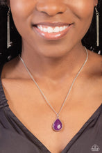 Load image into Gallery viewer, Sparkling Stones Purple Necklace