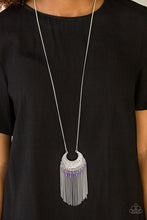 Load image into Gallery viewer, Desert Coyote Purple Necklace
