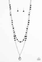 Load image into Gallery viewer, Prismatic Sunset Black Lanyard