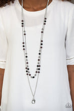 Load image into Gallery viewer, Prismatic Sunset Black Lanyard