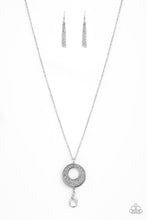 Load image into Gallery viewer, Glitzy Glow Silver Lanyard