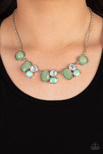 Load image into Gallery viewer, Fantasy World Green Necklace