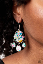 Load image into Gallery viewer, Organic Optimism White Earring