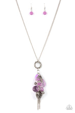 Load image into Gallery viewer, AMOR to Love Purple Necklace