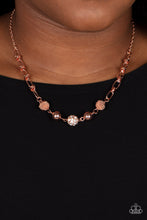 Load image into Gallery viewer, Taunting Twinkle Copper Necklace