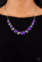 Load image into Gallery viewer, Polished Parade Purple Necklace