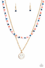 Load image into Gallery viewer, High School Reunion Blue Necklace