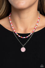 Load image into Gallery viewer, High School Reunion Pink Necklace