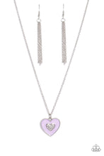 Load image into Gallery viewer, So This Is Love Purple Necklace