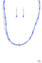 Load image into Gallery viewer, Beaming Bling Blue Necklace