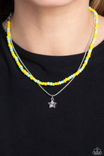 Load image into Gallery viewer, Starry Serendipity Yellow Necklace