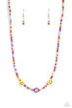 Load image into Gallery viewer, Flower Power Pageant Purple Necklace