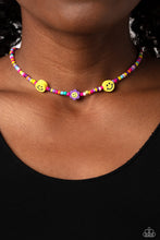 Load image into Gallery viewer, Flower Power Pageant Purple Necklace