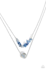 Load image into Gallery viewer, Chiseled Caliber Blue Necklace