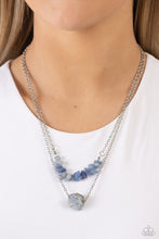 Load image into Gallery viewer, Chiseled Caliber Blue Necklace