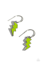 Load image into Gallery viewer, Lightning Limit Green Earring
