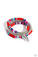 Load image into Gallery viewer, Peaceful Potential Red Bracelet