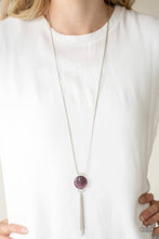 Load image into Gallery viewer, Happy As Can BEAM Purple Necklace