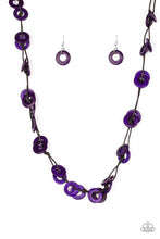 Load image into Gallery viewer, Waikiki Winds Purple Necklace