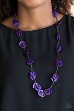 Load image into Gallery viewer, Waikiki Winds Purple Necklace