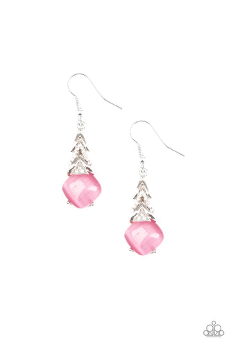 Dreamy Dazzle Pink Earring