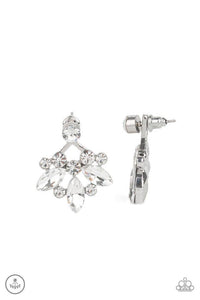 Crystal Constellations White Earring