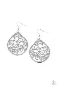 Garden Mosaic Silver Earring