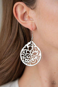 Garden Mosaic Silver Earring