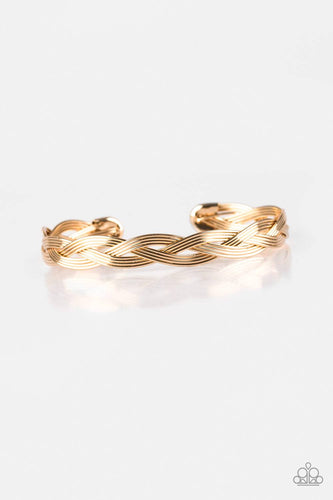 Business As Usual Gold Bracelet