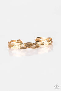 Business As Usual Gold Bracelet